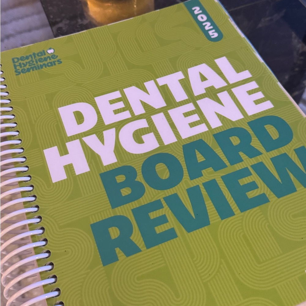 Dental Hygiene Board Review Book